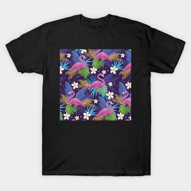 Flamingo T-Shirt by RedGraph